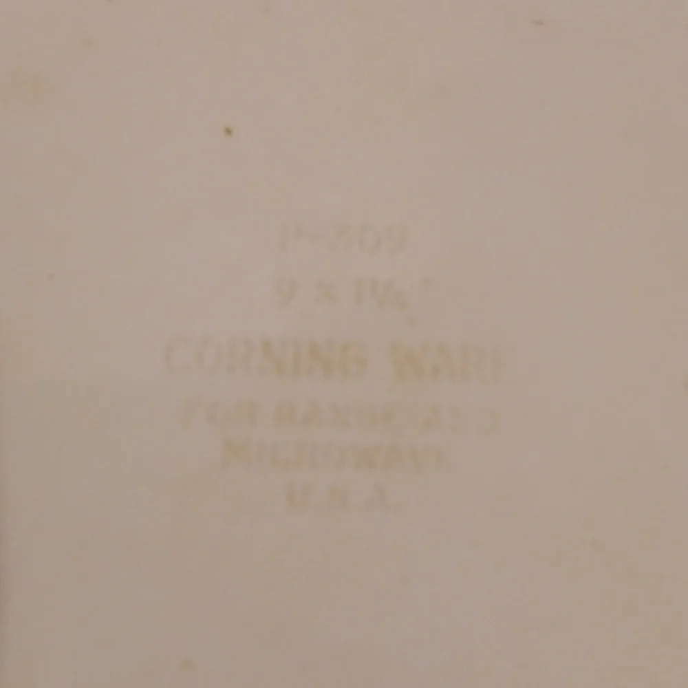 Vintage Corningware Cornflower 9